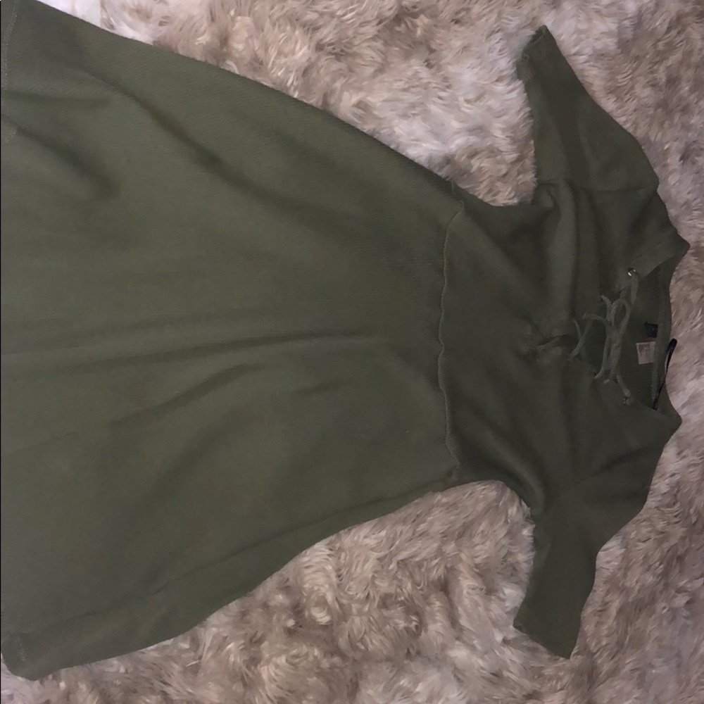 Green h&m dress